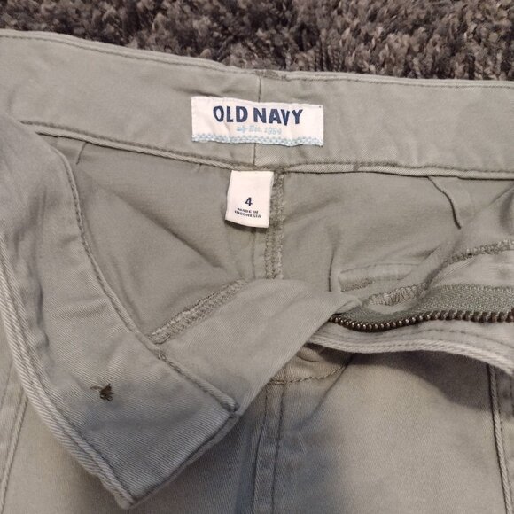 Old Navy Khaki Green Utility Skirt - Picture 3 of 5